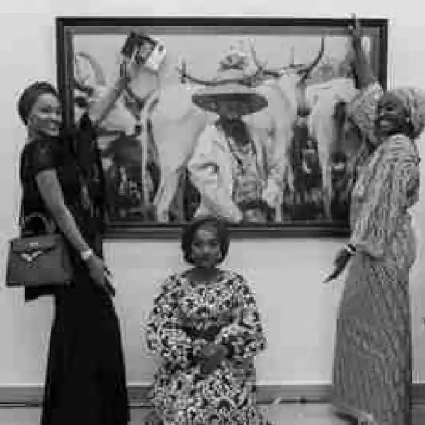 Sister sister! President Buhari